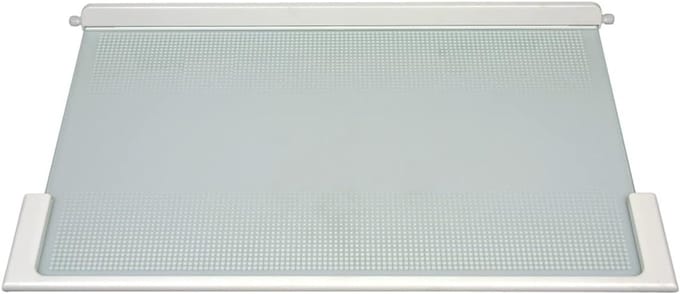 Glazen plank afdekplaat voor koelkast 495x300 mm