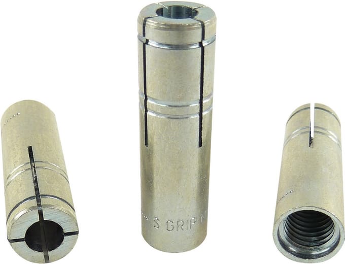 Spit Grip Slagankers M16 x 65 mm (Zonder kraag) - Verzinkt - Doos 20 stuks - 062470