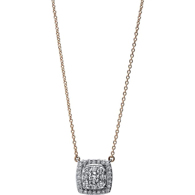 Luna Creation - Halsketting - Dames - 18K Roségoud - Diamant 0.5 ct - 4F788RW8-1