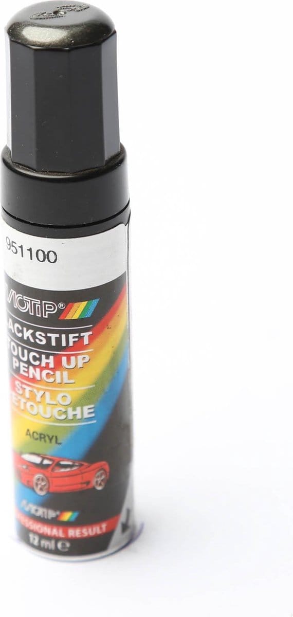 Motip 951100 - Auto lakstift - Grijs Metallic - 12 ml