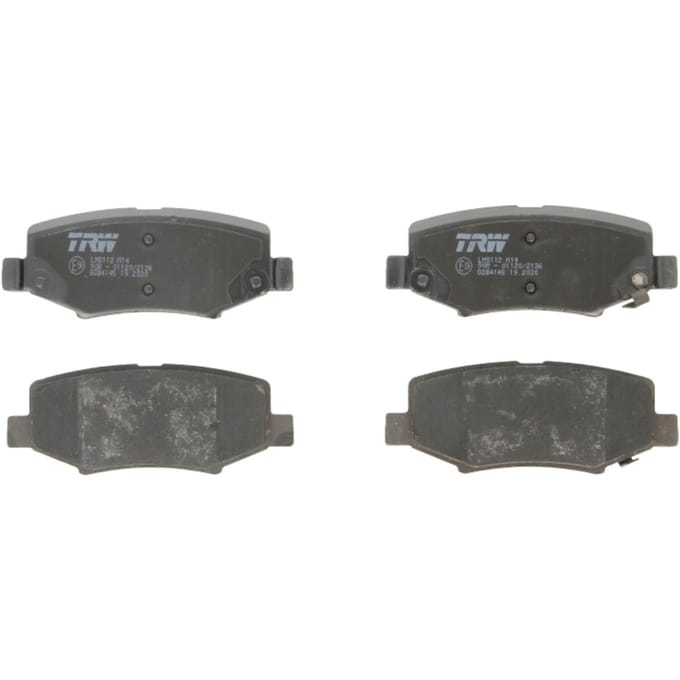 Remblokset TRW GDB4145, achter