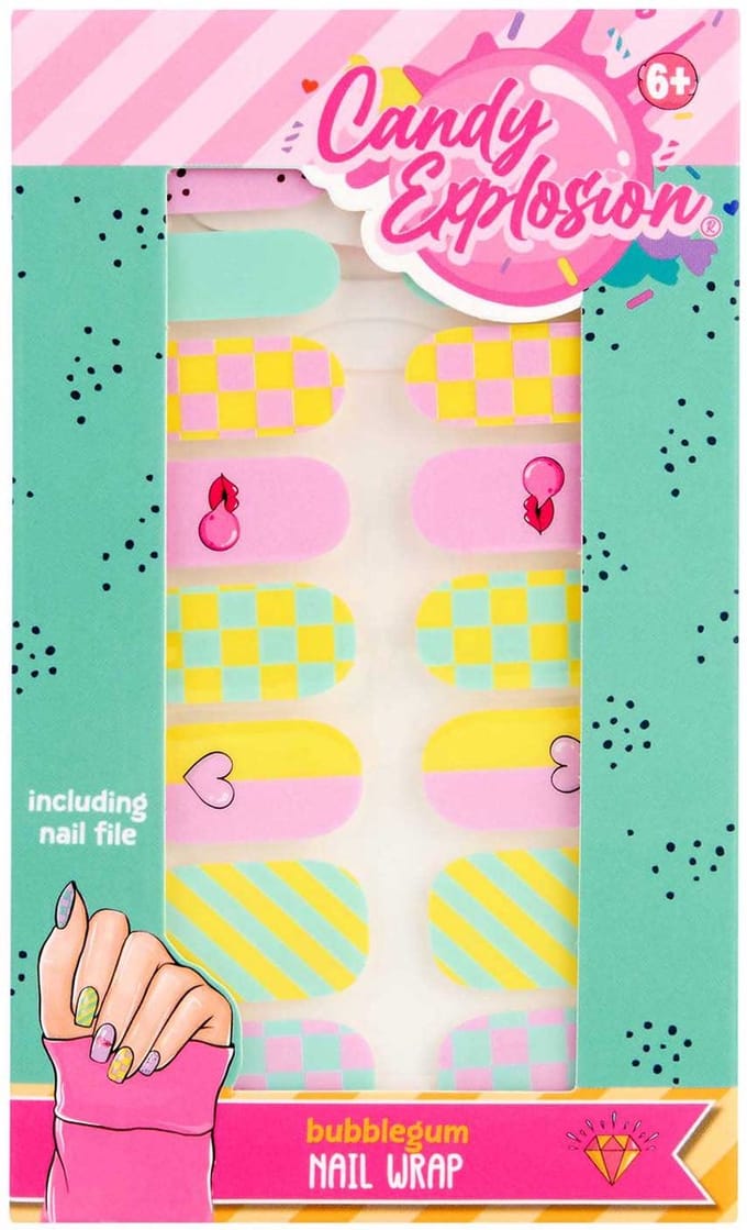 Canenco Create It! Candy Explosion False Nail Stickers