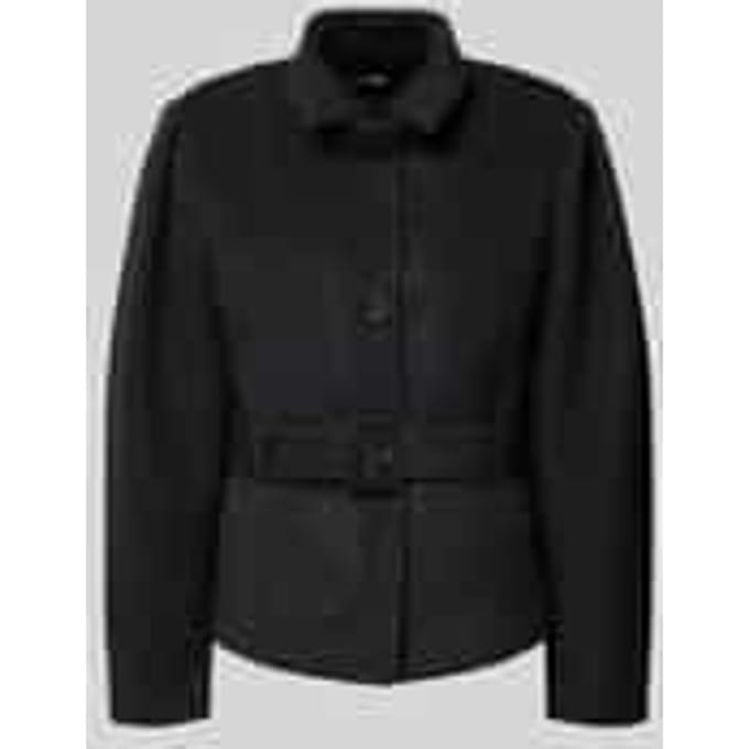 Oversized jack met tailleriem
