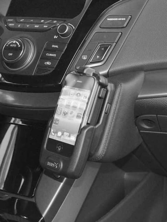 Houder - Hyundai i40 10/2011-2019 Kleur: Zwart
