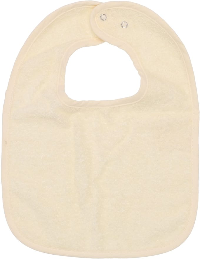 BD Collection Slabbetje met buttons - Bechamel - 28x38 cm