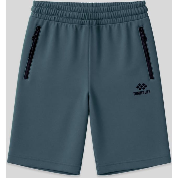 Heren Regular-fit Gebreide Sweatshorts
