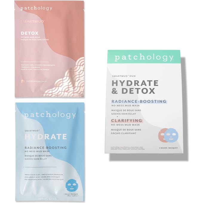 Patchology Smart Mud Duo Hydrate + Detox