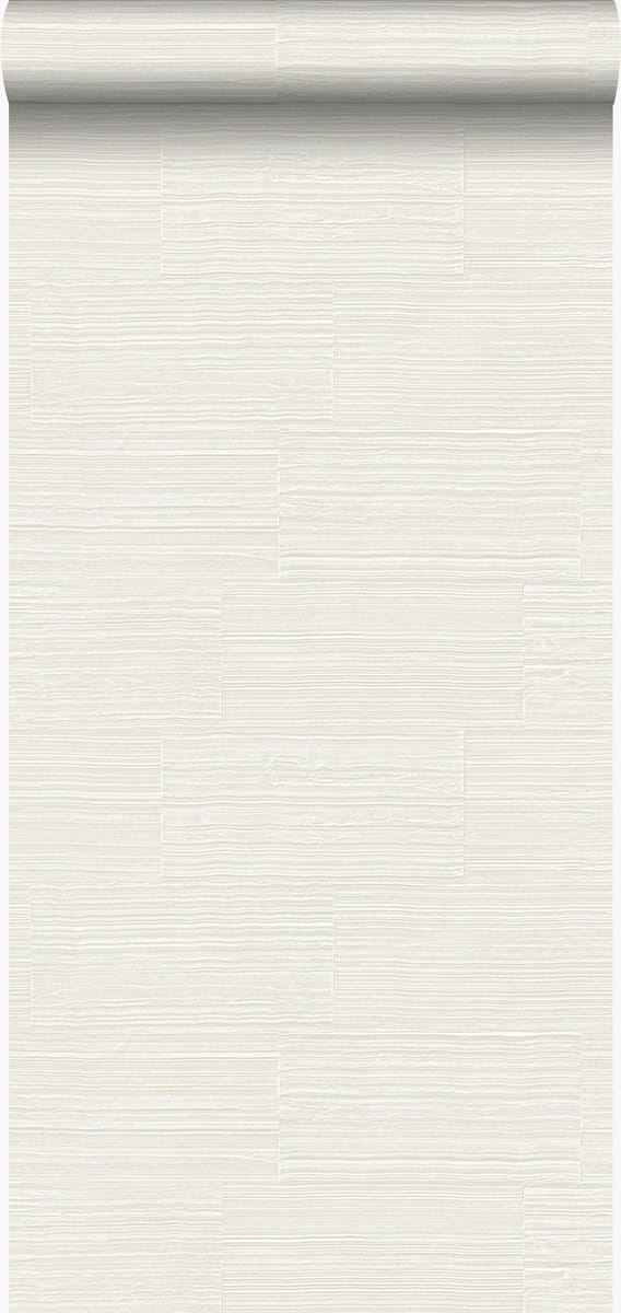 Origin Wallcoverings behang natuursteen motief gebroken wit - 347575 - 53 cm x 10,05 m