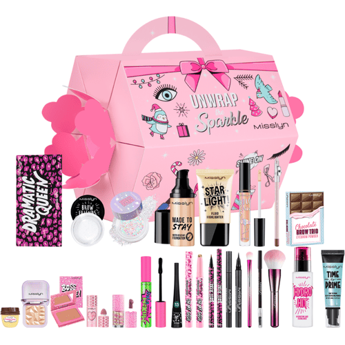 MISSLYN Ontpak de sprankeling Beauty countdown-cadeaubox – Vrouwendagcadeau