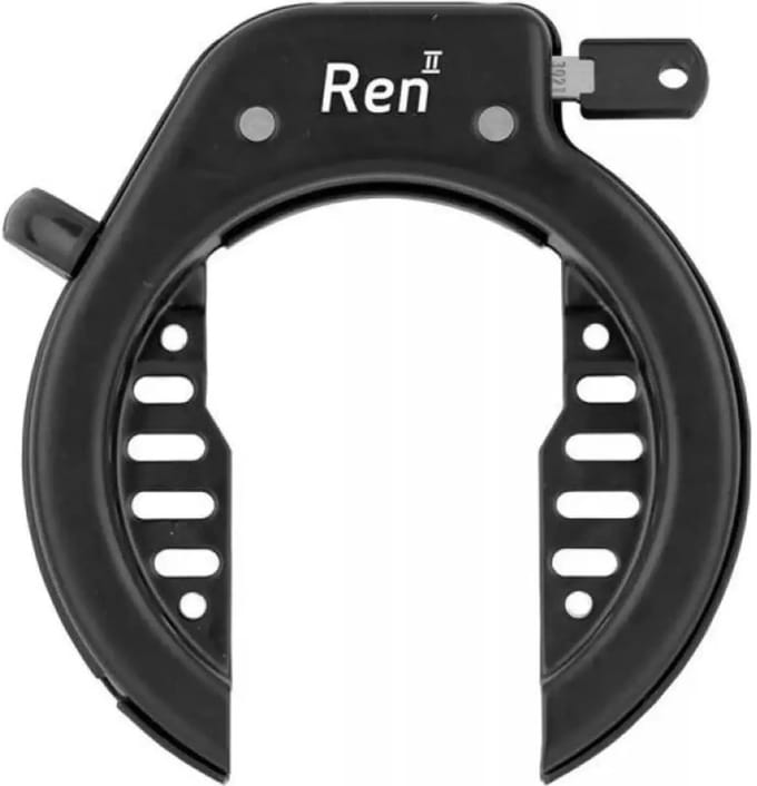 AXA Ringslot Ren 2 – extra brede opening (61 mm) – zwart