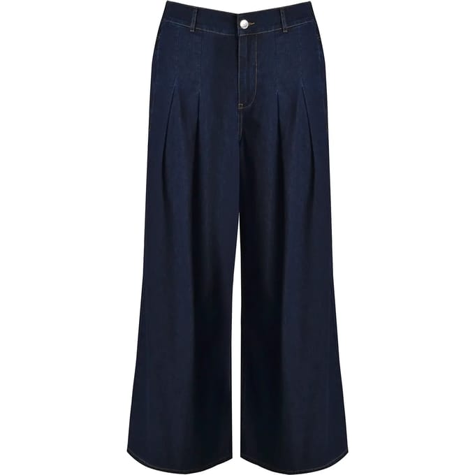 Damesjeans Mat Fashion Wide Leg