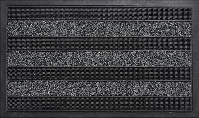 MD Entree - Deurmat - Schoonloopmat - Rubbermat - Cactus Anthra - 60 x 80 cm