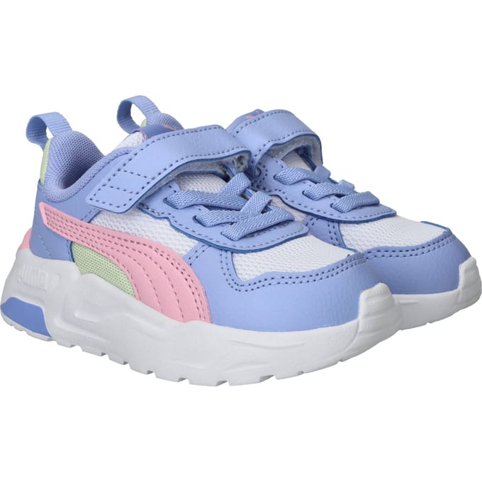 PUMA Trinity 2 LT AC+ PS Unisex Sneakers - PUMA White-Pink Shimmer-Intense Lavender