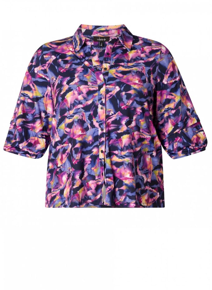 COLLETTA Olympia - Dark Blue/Multi-col - maat X-0(44)
