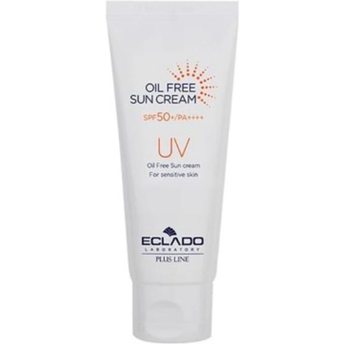 ECLADO UV Olievrije Zonnebrandcrème 70g SPF50+ white
