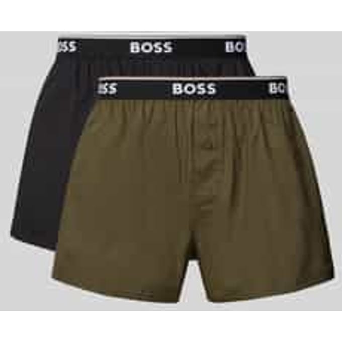 Loose fit boxershorts in set van 2 model '2P BOXER SHORTS EW'