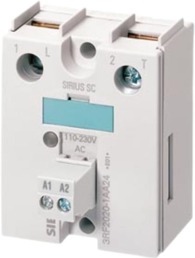 Siemens Halfgeleiderrelais 3RF20501AA44 50 A Schakelspanning (max.): 460 V/AC Schakelend bij overbelasting 1 stuk(s)