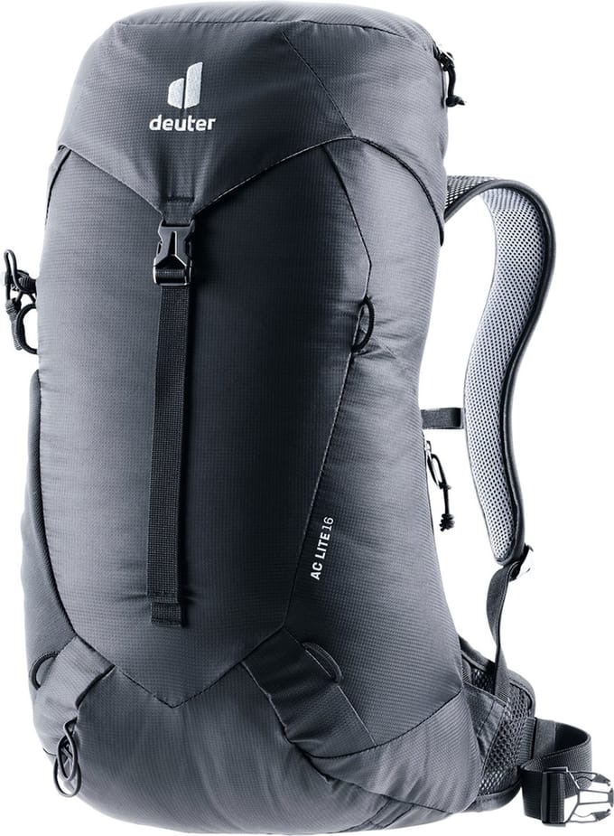 deuter vrijetijdsrugzak rugzak AC Lite Backpack 16 Black zwart