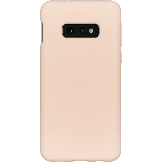 Samsung Galaxy S10e Siliconen Back Cover - pink sand