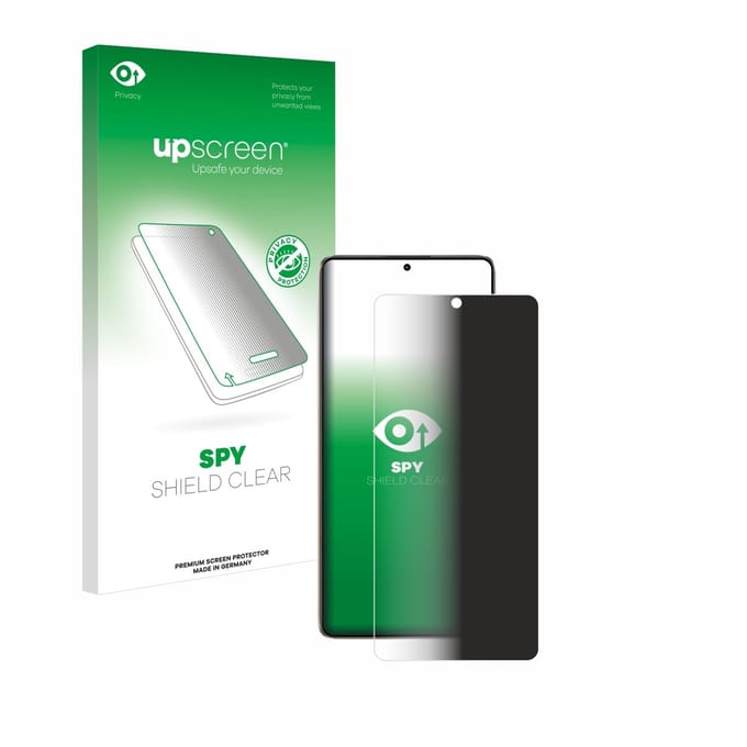 upscreen - privacy screenprotector voor Xiaomi Poco F6 - Folie Beschermfolie Blauwlichtfilter