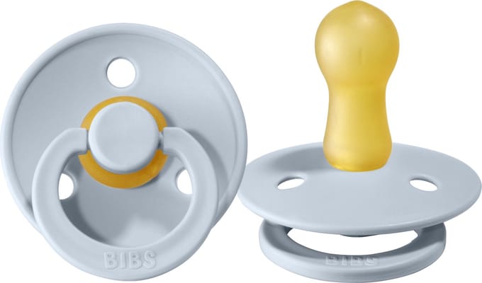 BIBS Fopspeen 6-18 mdn - Baby Blue (1 stuk)