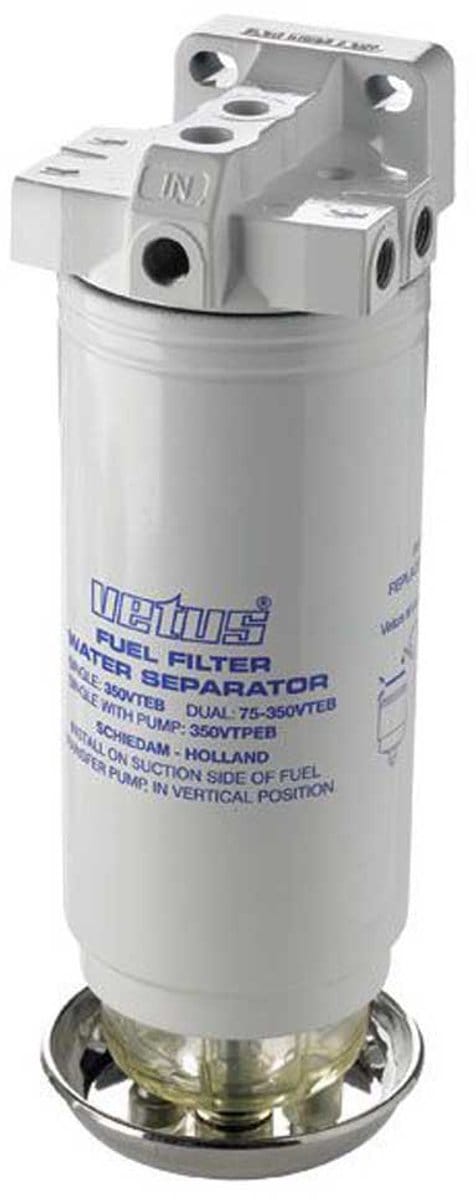 VETUS Brandstoffilter / Waterafscheider 800 liter/uur | 350VTEB
