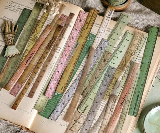 Mo-Card Sticker Stripes Ruler - Stickerstroken voor bullet journal - 30 stuks