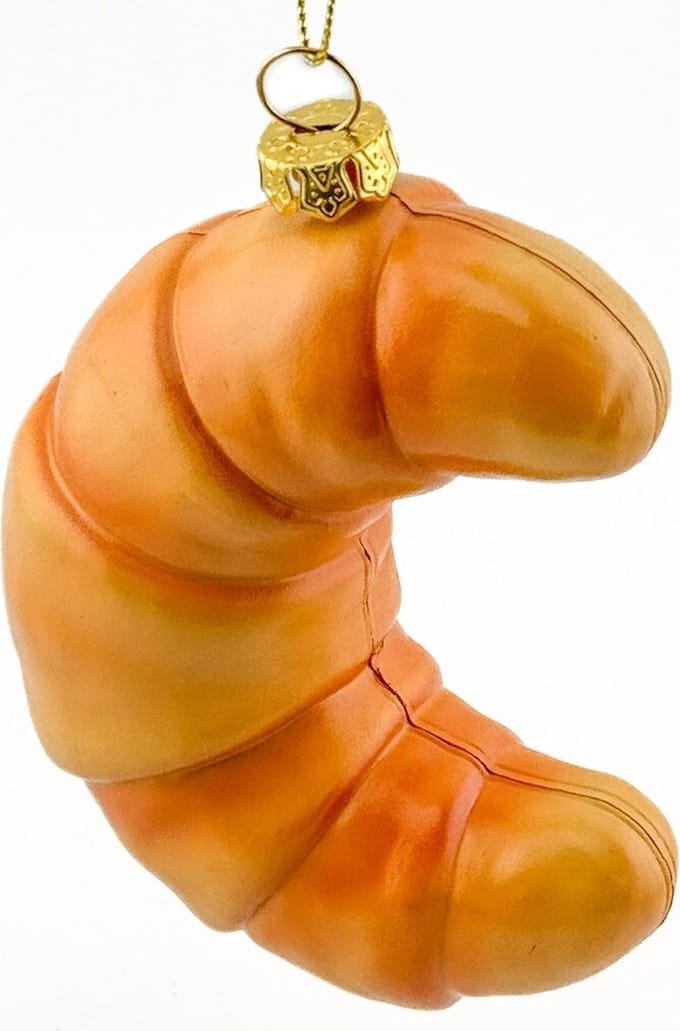 Kerstbal Hanger Croissant