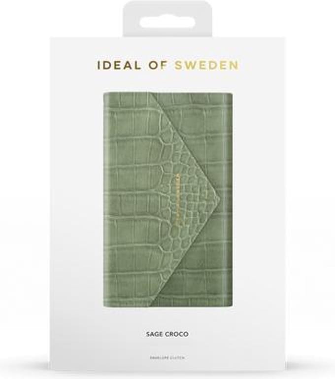 iDeal of Sweden Envelope Clutch voor iPhone 11 Pro Max/XS Max Sage Croco