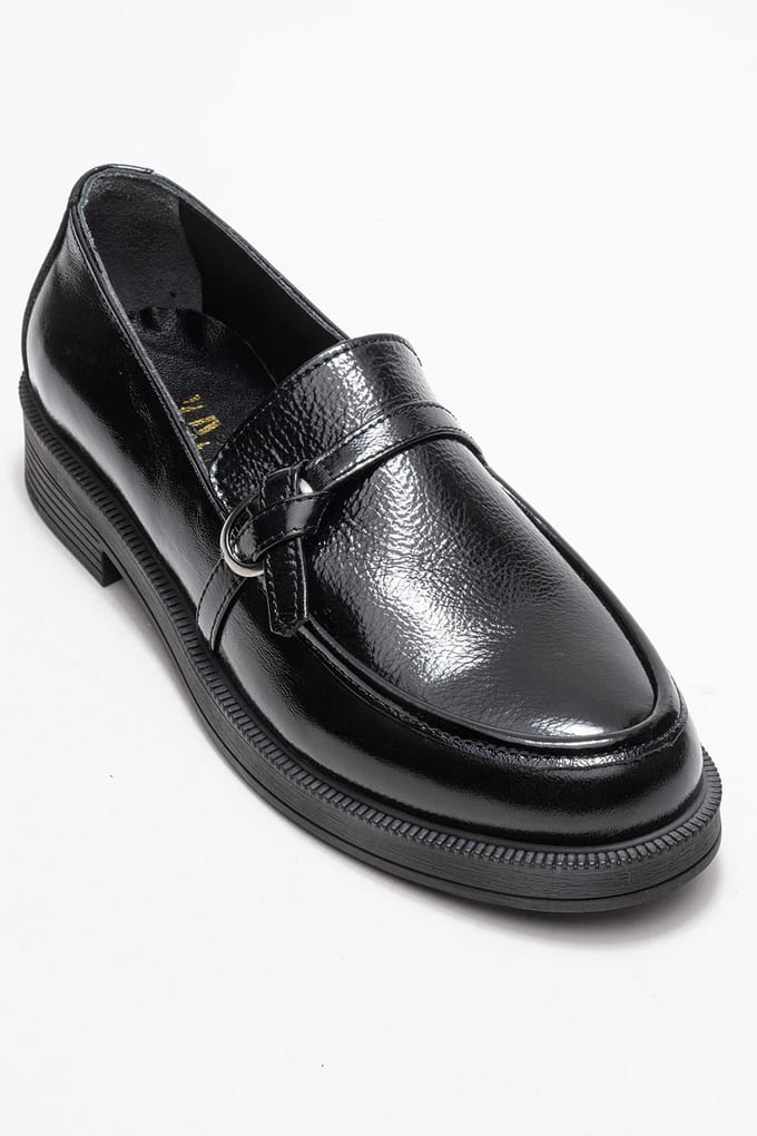 Galea Gesp Leren Loafers