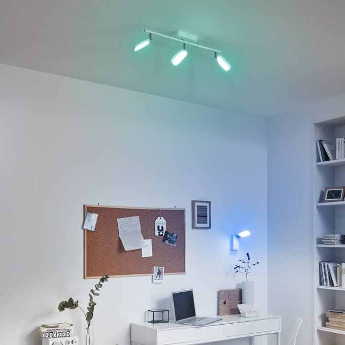 EGLO Palombare -c Opbouwspot - LED - 3 lichts - Wit