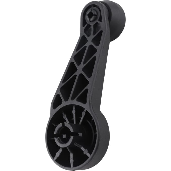 Raamzwengel Handvat Handmatige Regulator Vervanging voor TRANSIT CONNECT 2002‑2013 black