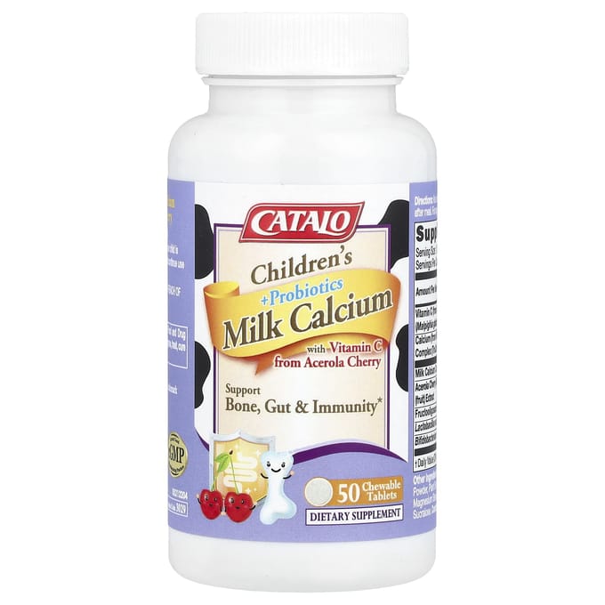 Kinder Melkcalcium + Vitamine C Probioticum, Kauwtabletten 50