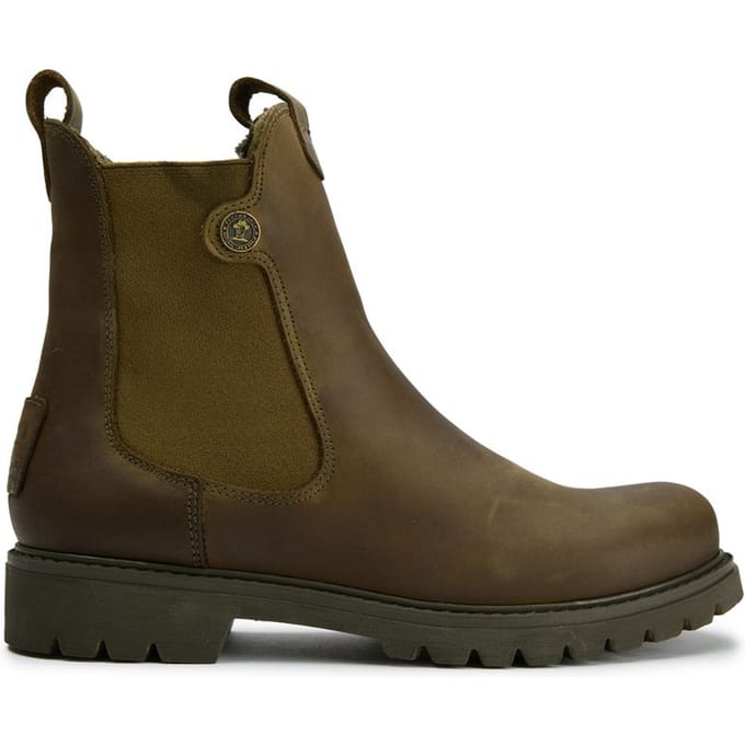 Panama Jack dames Chelsea-laars khaki