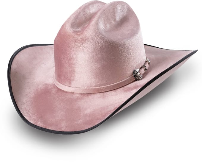 Western hoed Belle Stars&Stripes maat L
