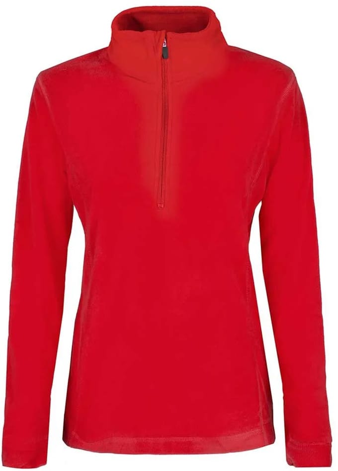 Rock Experience Tempus Fleece Met Halve Rits Rood XL Man