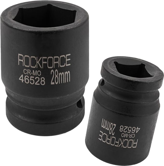 Rockforce RF-46528 Serie - 6-kant Nasadkas - 28mm - 3/4 inch