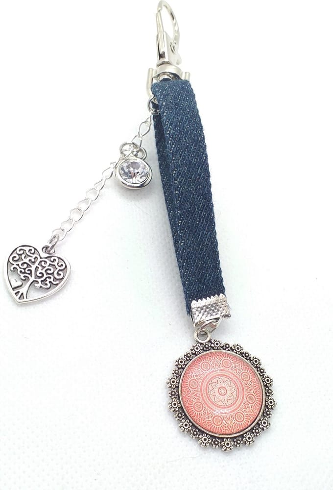 2 Love it Mandala Rood/Roze - Hanger