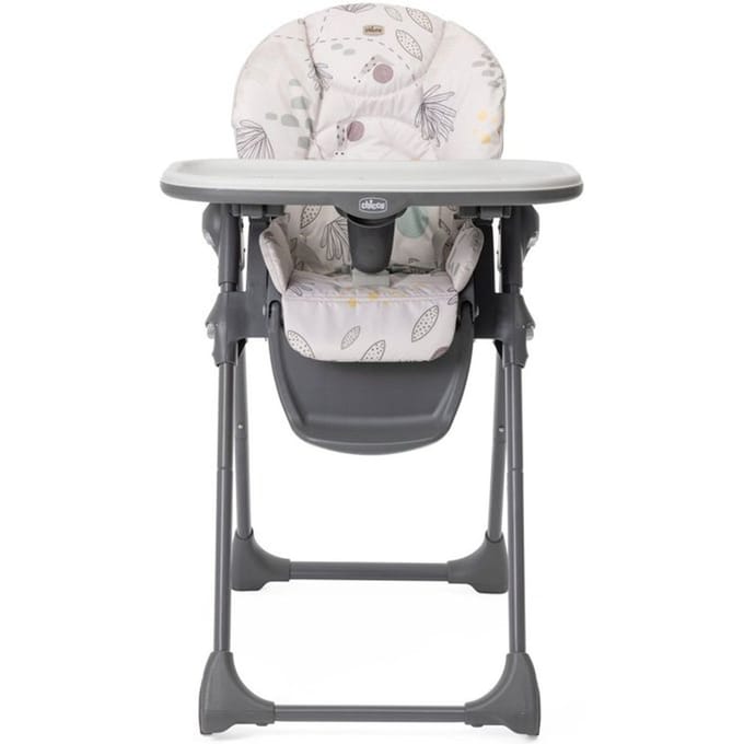 Chaise haute bébé - CHICCO - Polly Easy - Réglable - Confort - Woodland