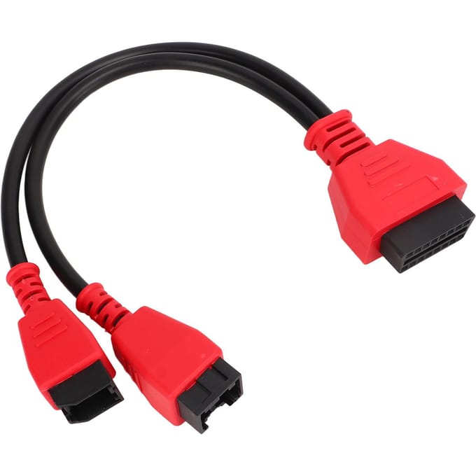 12+8 Pin Diagnostische Connector Kabel Adapter MSCHRY128 Diagnostisch Gereedschap Vervanging voor Chrysler black