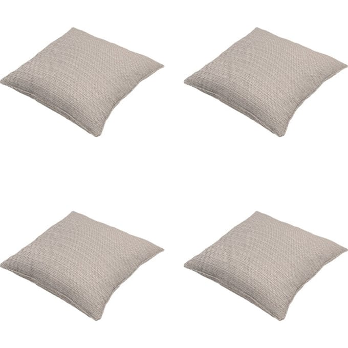 Madison - Sierkussen Richmond - Beige - 50x50x10cm - Set van 4