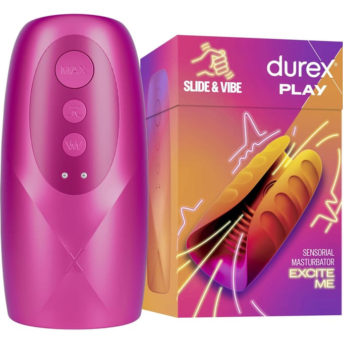 Durex Sensorial Masturbator, Excite Me, Slide &amp; Vibe 1 st