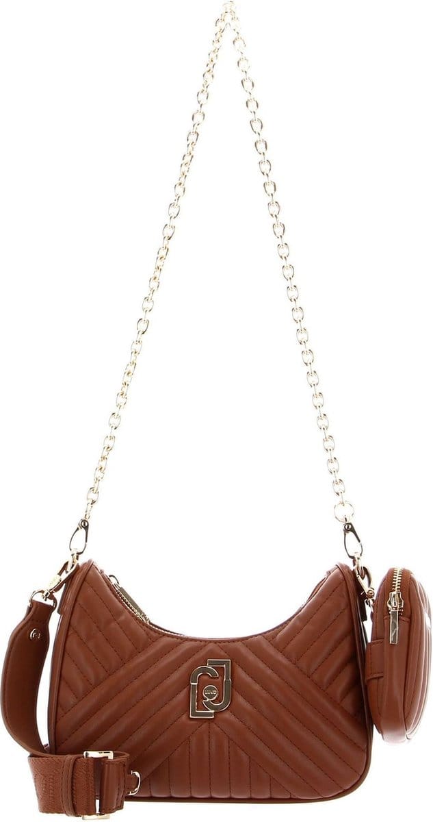 LIU JO Schoudertas Achala ECS Hobo Bag Deer Bruine