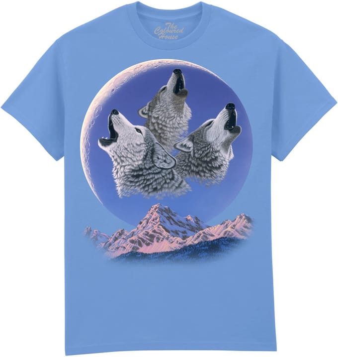 Wolf Wolven Harmony Wolves The Coloured House T-shirt M