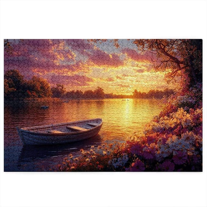 Puzzel 3000 stukjes - Landschap puzzel - Ontspanning thuis - Houten kwaliteit - 122x81 cm - Meerkleurig