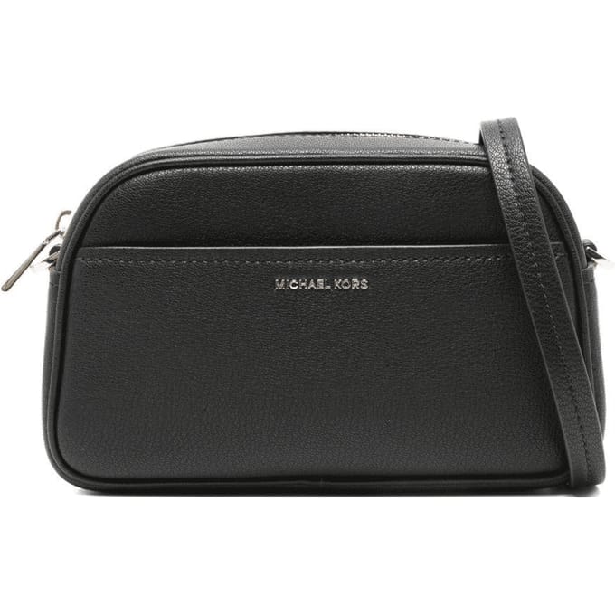 Michael Kors Jet Set Crossbodytas Kleine Dames - Leer - Zwart