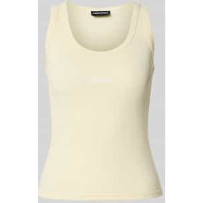 Tanktop met logostitching model 'CESIS'