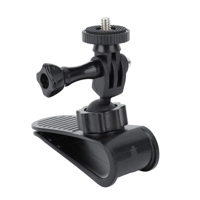 Auto zonneklep houder compatibel met Osmo Pocket 3 camera auto zonneklep clip camera houder black