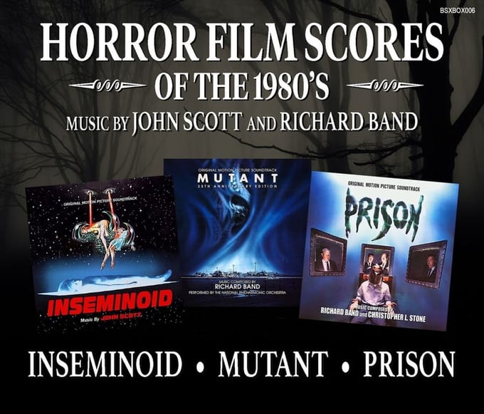 Horror Film Scores of the 1980's