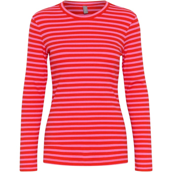Dames-T-shirt met lange mouwen CULTURE Udolly